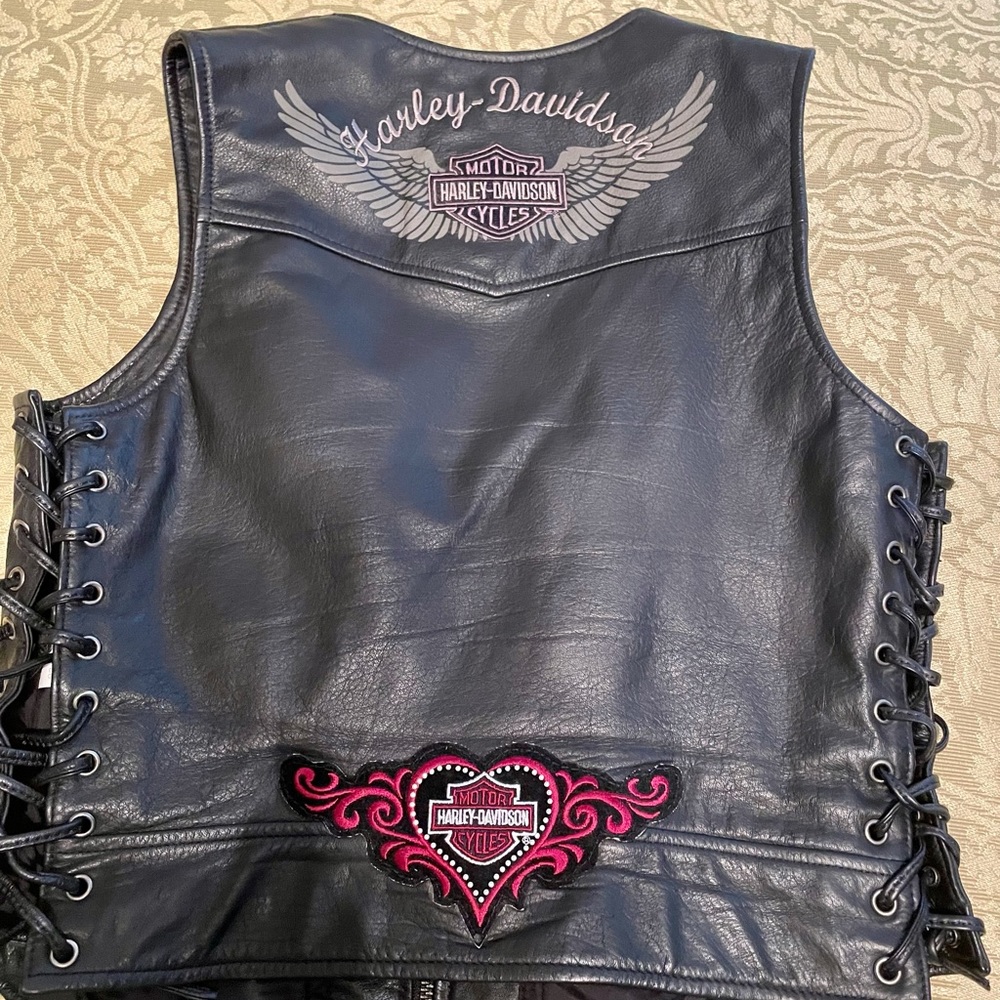 Harley-Davidson leather vest